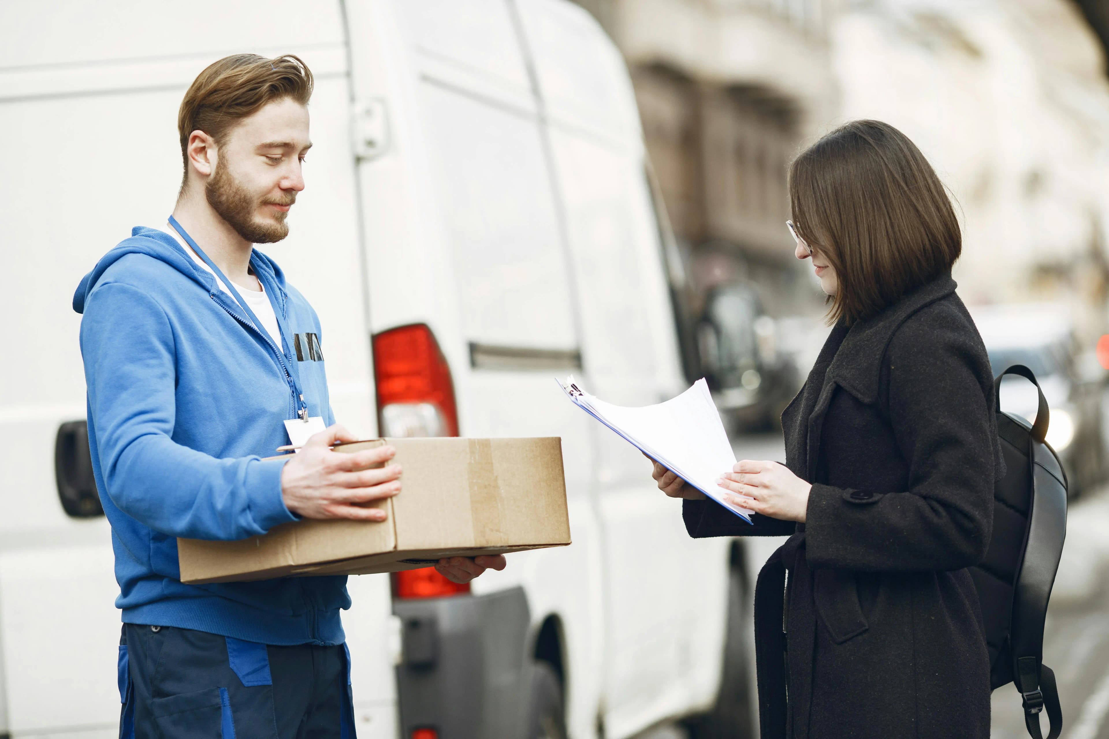 Courier delivery services